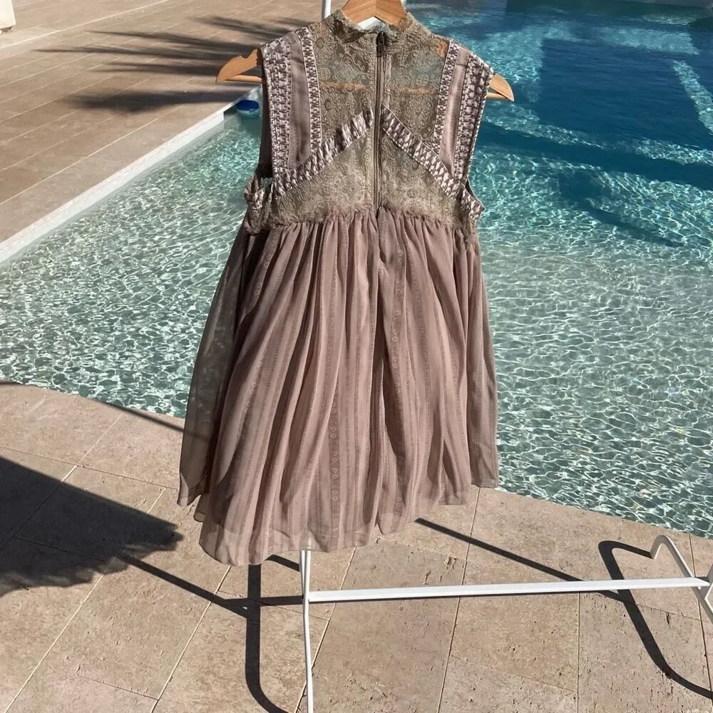 Free People Marant Boho Lace Festival Dress